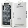 DKNY PU Leather Repeat Pattern Bottom Stripe MagSafe dėklas telefonui Apple iPhone 11 juodos spalvos