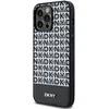 Apple iPhone 15 Pro Max DKNY odinis dėklas Printed Pattern Metal Logo MagSafe (DKHMP15XPSOSPK) juodos spalvos