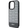 Apple iPhone 15 Pro Max DKNY odinis dėklas Printed Pattern Metal Logo MagSafe (DKHMP15XPSOSPK) juodos spalvos