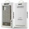 DKNY PU Leather Repeat Pattern Bottom Stripe MagSafe dėklas telefonui Apple iPhone 11 rudos spalvos