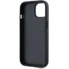 DKNY PU Leather Repeat Pattern Card Pocket dėklas telefonui Apple iPhone 15 juodos spalvos