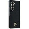 DKNY PU Leather Repeat Pattern Stack Logo MagSafe Samsung Galaxy Z Fold6 dėklas telefonui juodos spalvos