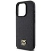 Apple iPhone 13 Pro Max DKNY odinis dėklas Pattern Metal Logo MagSafe (DKHMP13XPSHRPSK) juodos spalvos