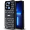 Apple iPhone 15 Pro DKNY odinis dėklas Mono Stripe & Metal Logo (DKHCP15LPRTHSLK) juodos spalvos