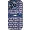 Apple iPhone 15 Pro DKNY odinis dėklas Mono Stripe & Metal Logo (DKHCP15LPRTHSLB) mėlynos spalvos