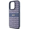 Apple iPhone 15 Pro DKNY odinis dėklas Mono Stripe & Metal Logo (DKHCP15LPRTHSLB) mėlynos spalvos