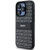 Apple iPhone 14 Pro Max DKNY odinis dėklas Mono Stripe & Metal Logo (DKHCP14XPRTHSLK) juodos spalvos