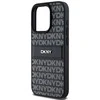 Apple iPhone 14 Pro DKNY odinis dėklas Mono Stripe & Metal Logo (DKHCP14LPRTHSLK) juodos spalvos