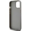 Apple iPhone 13 / 14 / 15 DKNY odinis dėklas Mono Stripe & Metal Logo (DKHCP15SPRTHSLE) beige