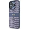 Apple iPhone 15 Pro DKNY odinis dėklas Mono Stripe & Metal Logo (DKHCP15LPRTHSLB) mėlynos spalvos