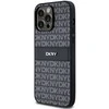 Apple iPhone 14 Pro DKNY odinis dėklas Mono Stripe & Metal Logo (DKHCP14LPRTHSLK) juodos spalvos