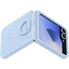 Dėklas EF-PF741TLE Samsung Silicone Cover with Ring for Galaxy Z Flip 6/7 FE Mėlyna (Damaged Package) (Pažeista pakuotė)