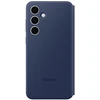 Dėklas EF-ZS721CLE Samsung Smart View Case for Galaxy S24 FE Mėlyna (Damaged Package) (Pažeista pakuotė)