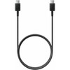 EP-DA705BBE Samsung USB-C/USB-C duomenų kabelis 3A 1m Juodas (OOB Masinis)