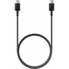 EP-DA705BBE Samsung USB-C/USB-C duomenų kabelis 3A 1m Juodas (OOB Masinis)