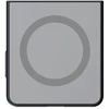 GP-FPF776HID Samsung Mirror Magnet Dėklas Galaxy Z Flip 8 Sidabrinis