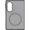 GP-FPF971HID Samsung Mirror Magnet dėklas Galaxy Z Fold 8 sidabro spalvos