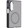GP-FPF971HID Samsung Mirror Magnet dėklas Galaxy Z Fold 8 sidabro spalvos