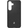 Dėklas GP-FPS931PGA Samsung by Spigen Enzo Aramid Magnetic Cover for Galaxy S25 Juodas Sidabrinis (Damaged Package) (Pažeista pakuotė)
