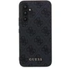 Guess GUHCS23FEG4GFGR S23 FE S711 pilkas kietas dėklas 4G Metal Gold Logo
