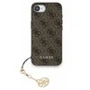 Guess 4G Charm dėklas skirtas Apple iPhone 16e Tone on Tone Brown