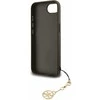 Guess 4G Charm dėklas skirtas Apple iPhone 16e Tone on Tone Brown