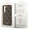 Samsung Galaxy A35 5G Guess dėklas 4G Charms Collection (GUHCSA35GF4GBR) rudos spalvos