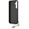 Samsung Galaxy A35 5G Guess dėklas 4G Charms Collection (GUHCSA35GF4GBR) rudos spalvos