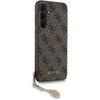 Samsung Galaxy A35 5G Guess dėklas 4G Charms Collection (GUHCSA35GF4GBR) rudos spalvos