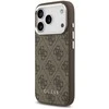 Dėklas Guess 4G Classic Logo MagSafe skirtas Apple iPhone 17 Pro Max rudos spalvos