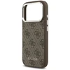 Guess 4G MagSafe dėklas skirtas Apple iPhone 17 Pro rudos spalvos