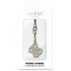Dėklas Guess pakabukas GUCPM4GID telefono dirželis 4G Glitter Charm