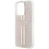 Dėklas GUESS GUHCP15LH4SGP IPHONE 15 PRO 6.1 "Rožinis/Rožinis HARDCASE IML 4G GOLD STRIPE