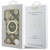 Guess IML Peony On 4G Background MagSafe Apple iPhone 16 Case – dėklas telefonui rudos spalvos