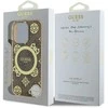 Guess IML 4G Peony MagSafe Apple iPhone 16 Pro Max dėklas telefonui rudos spalvos
