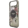 Guess IML Flowers Strap MagSafe dėklas skirtas Apple iPhone Air juodos spalvos