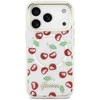Guess IML Glitter Cherry MagSafe dėklas skirtas iPhone 17 Pro