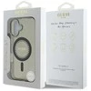 Guess IML Rhinestones MagSafe Apple iPhone 16 – dėklas telefonui juodos spalvos
