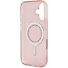 Guess IML Rhinestones MagSafe Apple iPhone 16 - dėklas telefonui rožinės spalvos