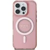 Guess IML Rhinestones MagSafe - dėklas skirtas Apple iPhone 16 Pro Max Rožinė