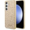 Samsung Galaxy S24 Plus Guess dėklas Glitter Script (GUHCS24MHGGSHD) aukso spalvos