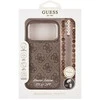 Guess PU 4G MagSafe Strap Limited Edition of 299 dėklas skirtas Apple iPhone 17 Pro rudos spalvos