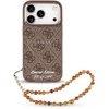 Guess PU 4G MagSafe Strap Limited Edition of 299 dėklas skirtas Apple iPhone 17 Pro rudos spalvos