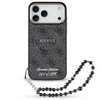 Guess PU 4G MagSafe Strap Limited Edition of 299 dėklas skirtas Apple iPhone 17 Pro Max juodos spalvos