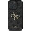 GUESS dėklas skirtas Apple iPhone 16 Pro Max GUHCP16X4GMGGR (4G PU Big Logo) juodos spalvos