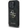 GUESS dėklas skirtas Apple iPhone 16 Pro GUHCP16L4GMGGR (4G PU Big Logo) juodos spalvos