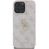 GUESS dėklas skirtas Apple iPhone 16 Pro Max GUHCP16X4GMGPI (4G PU Big Logo) rožinės spalvos