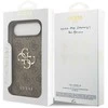 Dėklas Guess 4G Big Logo skirtas Apple iPhone 17 Air rudos spalvos