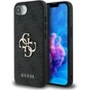 GUESS dėklas skirtas Apple iPhone 16e (SE 4 2025) GUHCPSE44GMGGR (4G PU Big Logo) juodos spalvos