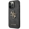 Apple iPhone 13 Pro Max 6,7″ Guess dėklas 4G Big Metal Logo GUHCP13X4GMGGR pilkas